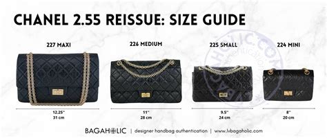 chanel classic flap bag sizes|chanel bag size chart.